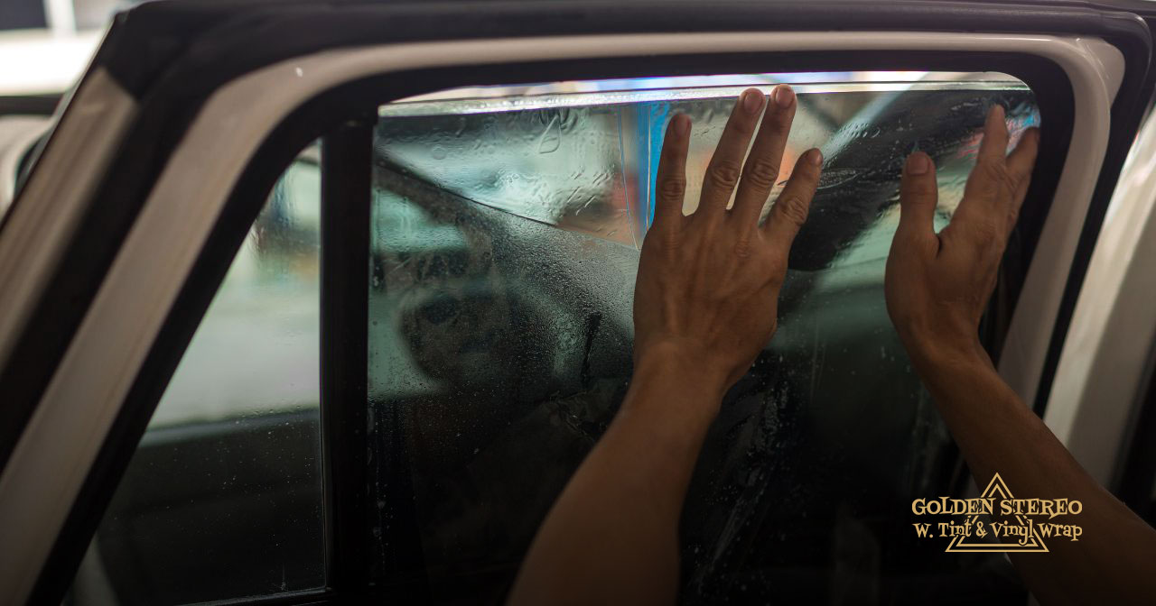 Car tint offering UV protection in San Jose.